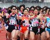 都道府県対抗女子駅伝／富山１区の田中選手